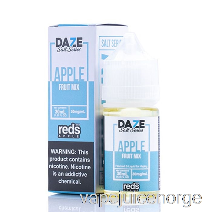 Vape Juice Fruktblanding - Red's Apple E-juice - 7 Daze Salt - 30ml 50mg